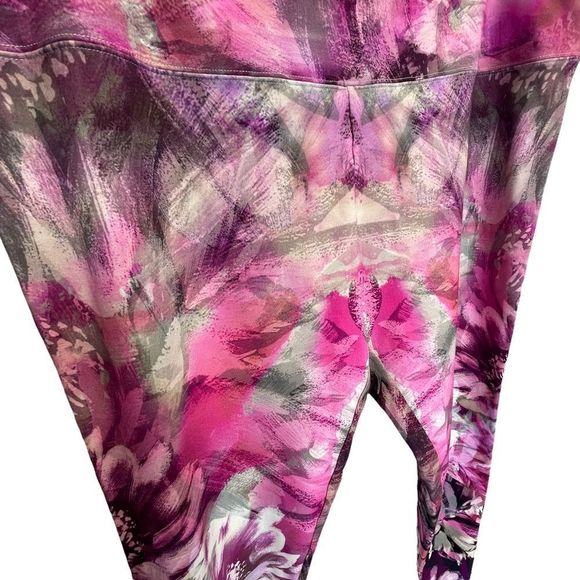New Soft Surrounding Superslim Heavenly Floral Leggings Size 1X - Picture 6 of 9